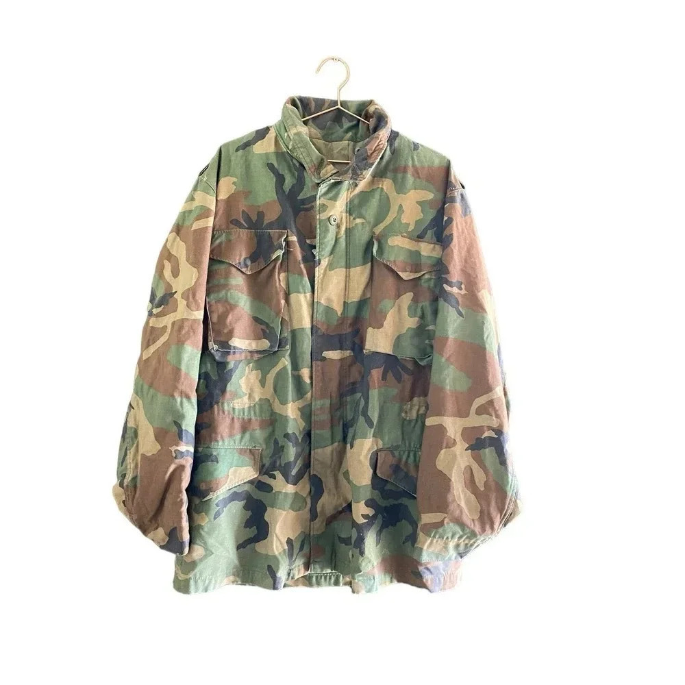 Rothco Men's US Army Woodland Camo Ultra Force Field Coat Jacket Size Large
